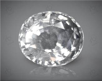 Natural White Topaz Certified 7.98 cts ( 1918 )